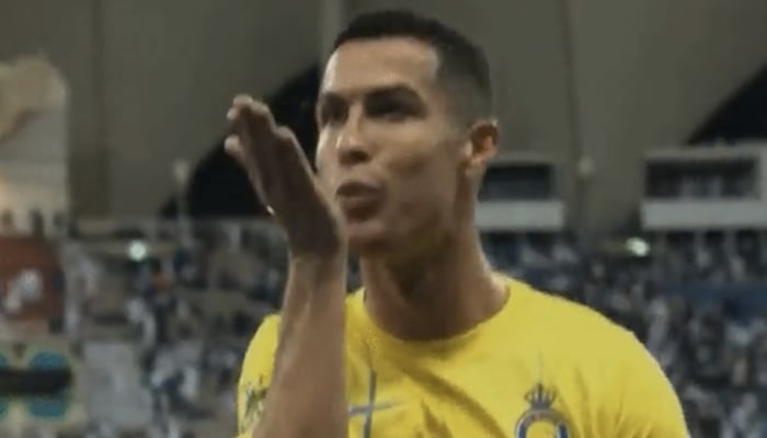 WATCH Cristiano Ronaldo S Reaction To Al Hilal Fans Chants Of Messi