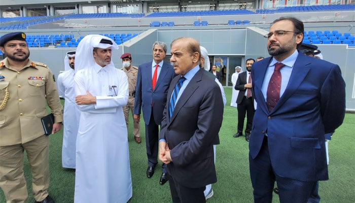 PM Shehbaz visits FIFA World Cup 'Stadium 974' - Football 