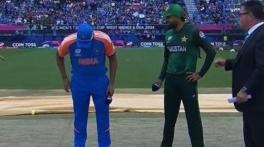 WATCH: Rohit Sharma forgets coin ahead of PAK vs IND coin toss