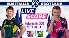 Australia vs Scotland live score, T20 World Cup 2024