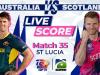 Australia vs Scotland live score, T20 World Cup 2024
