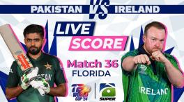 Pakistan vs Ireland live score, T20 World Cup 2024
