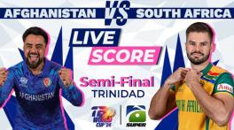 Afghanistan vs South Africa live score, T20 World Cup 2024 semi-final
