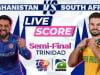 Afghanistan vs South Africa live score, T20 World Cup