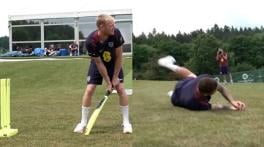 WATCH: England players play cricket ahead of Slovakia knockout match in EURO 2024