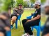 Babar Azam meets Australia's leading power-hitting coach 